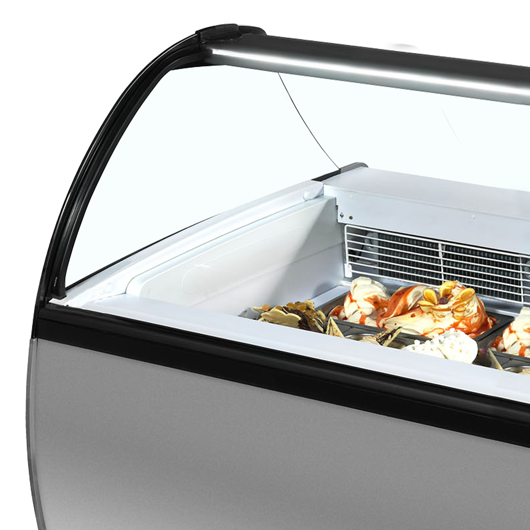 Tefcold Display voor schepijs | ISABELLA 10LX | 1317x906x1372mm, foto 3 van 3