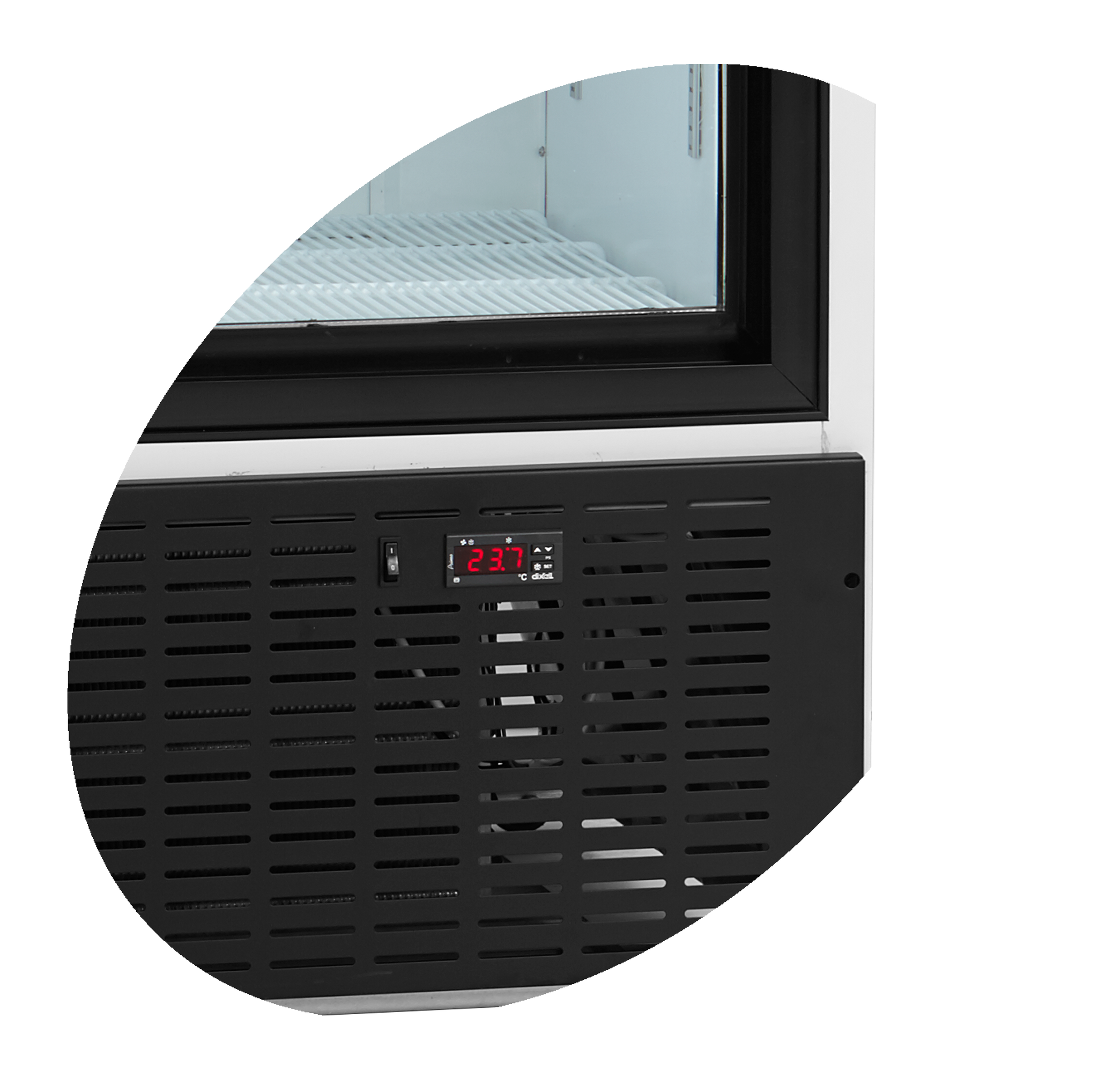 Tefcold Displaykoeler 730L | FS1002S | 1000x735x1990mm, foto 3 van 3