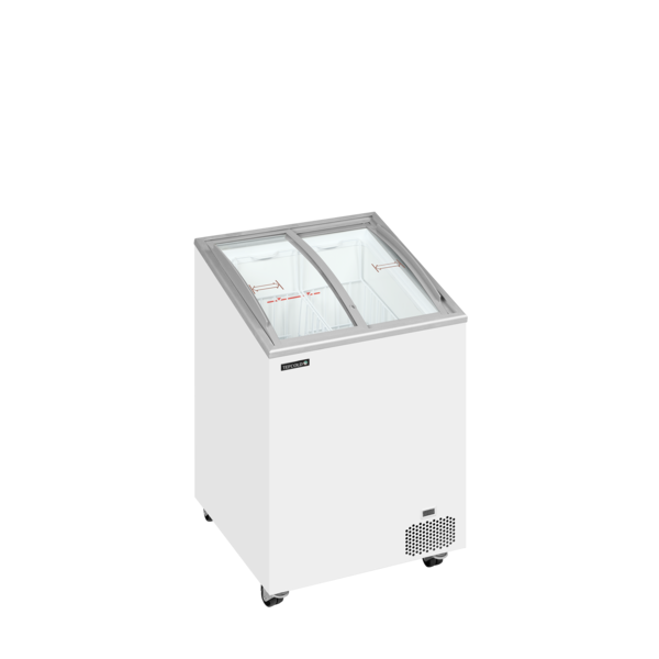 Tefcold Vrieskast consumptie-ijs 100L | IC101SCEB LED | 570x570x885mm