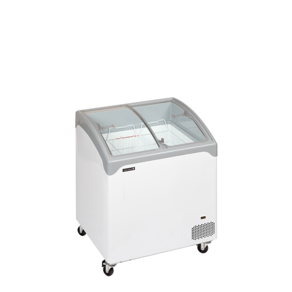 Tefcold Vrieskast consumptie-ijs 185L | NIC201SCEB | 740x650x918mm
