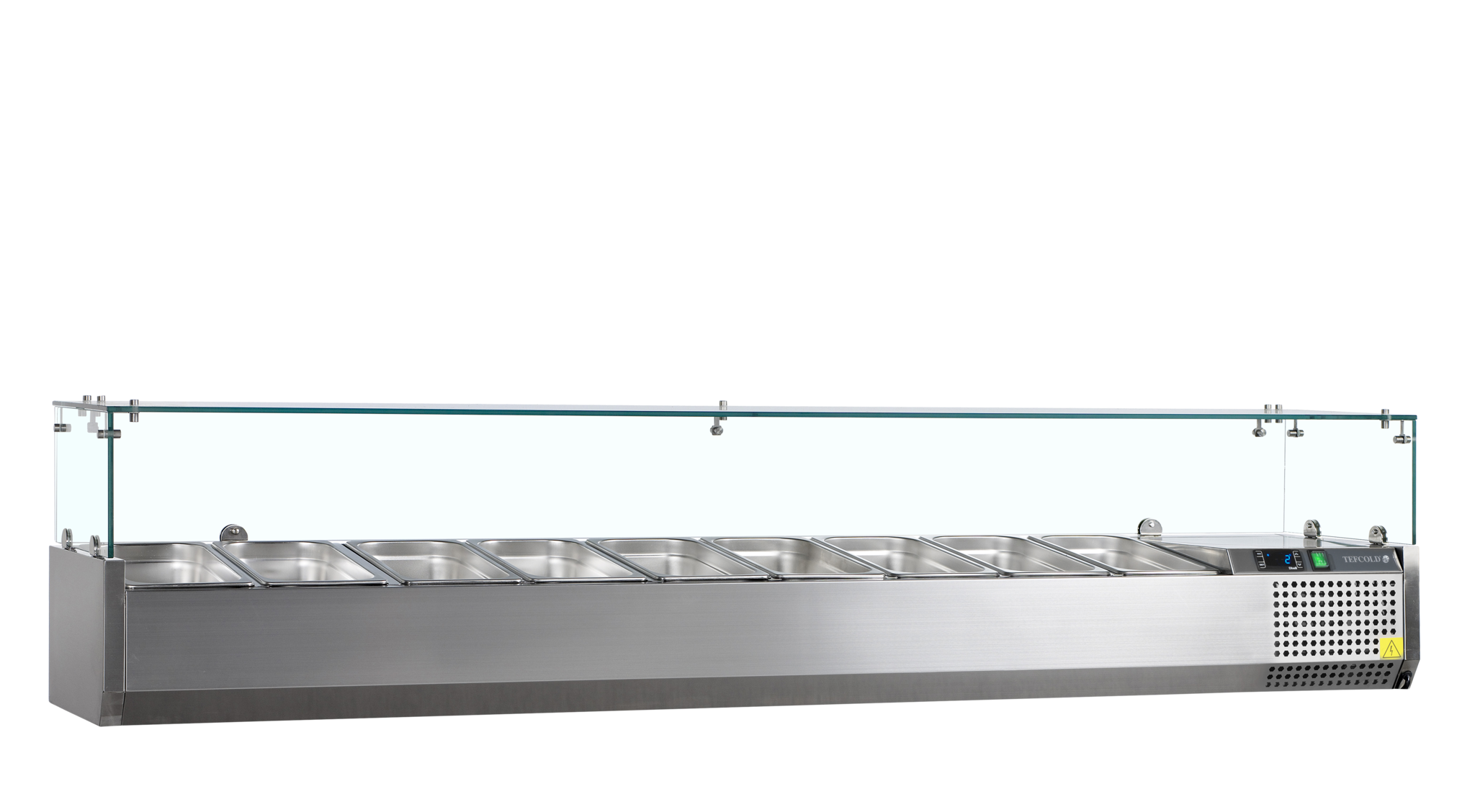 Tefcold Koelvitrine GN1/4 63L | VK33-200 | 2000x335x434mm