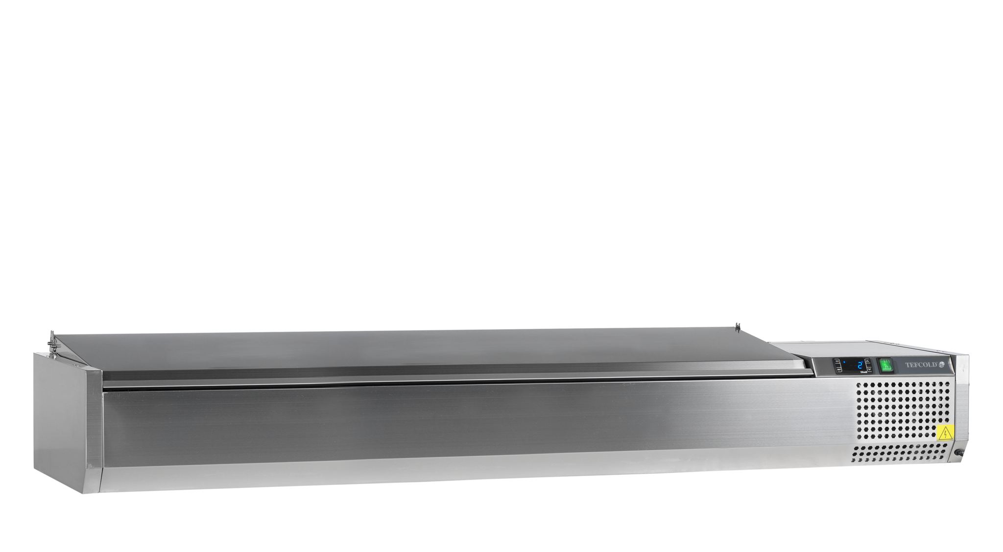 Tefcold Koelvitrine GN1/4 63L | VK33-200 S/S LID | 2000x335x434mm