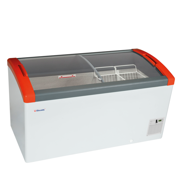 Tefcold Vrieskast consumptie-ijs 352L | FOCUS 131 RED | 1306x656x850mm