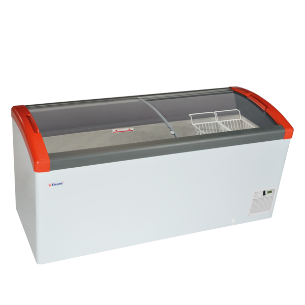 Tefcold Vrieskast consumptie-ijs 484L | Elcold Focus 171 RED | 1706x656x850mm