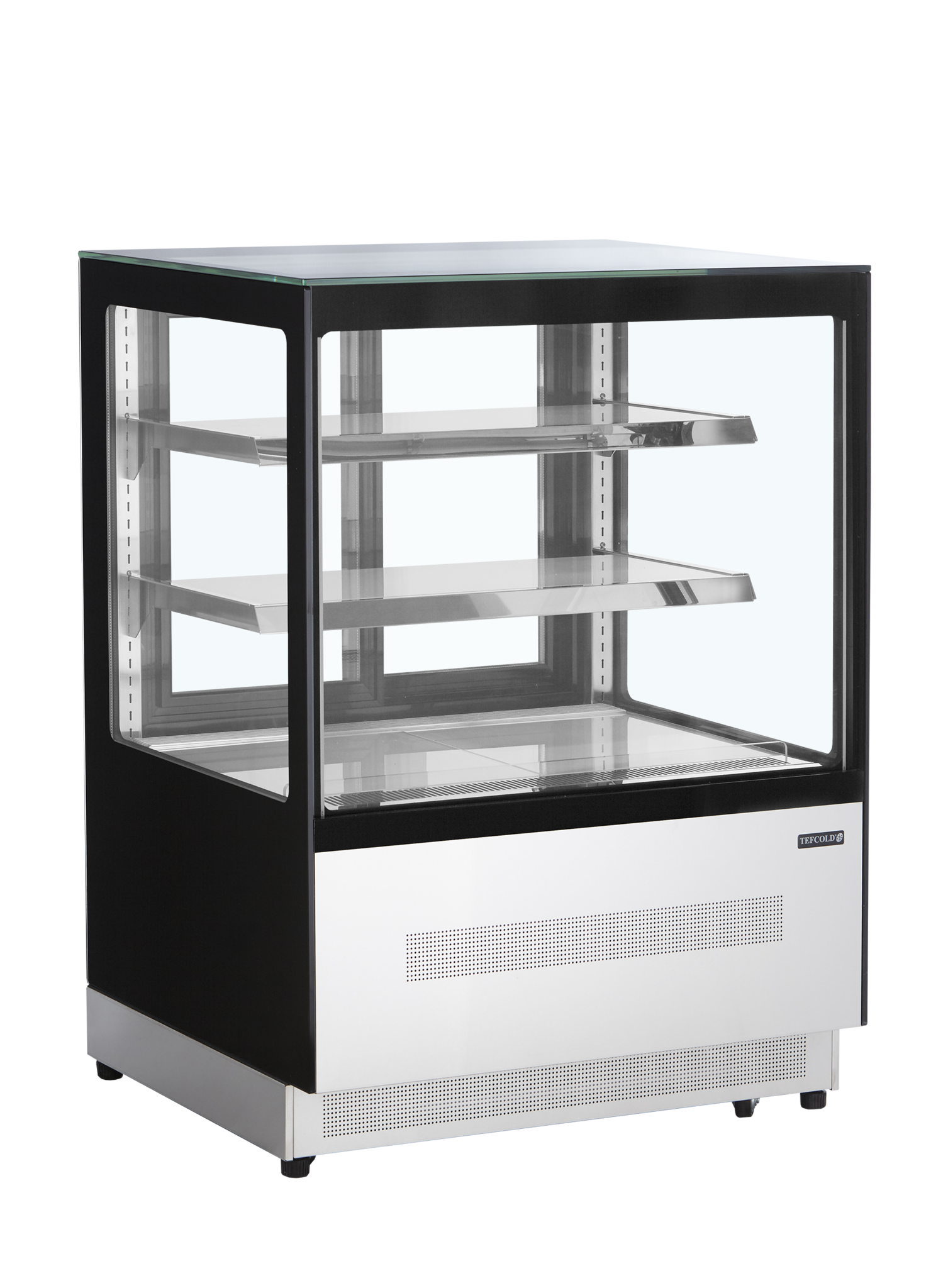 Tefcold Koelvitrine 275L | LPD900F/BLACK | 905x745x1209mm