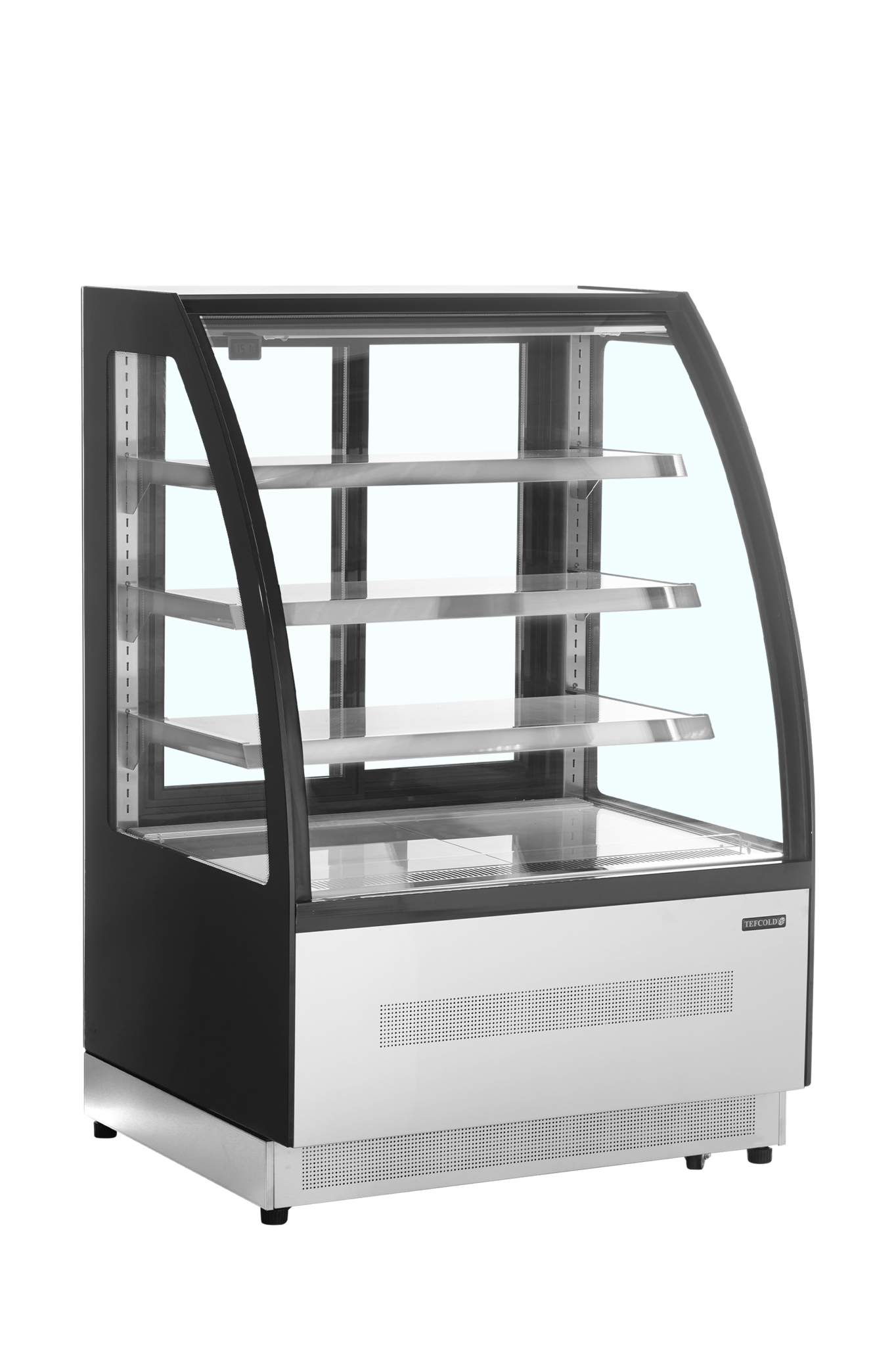 Tefcold Koelvitrine 238L | LPD900C/BLACK | 905x745x1360mm
