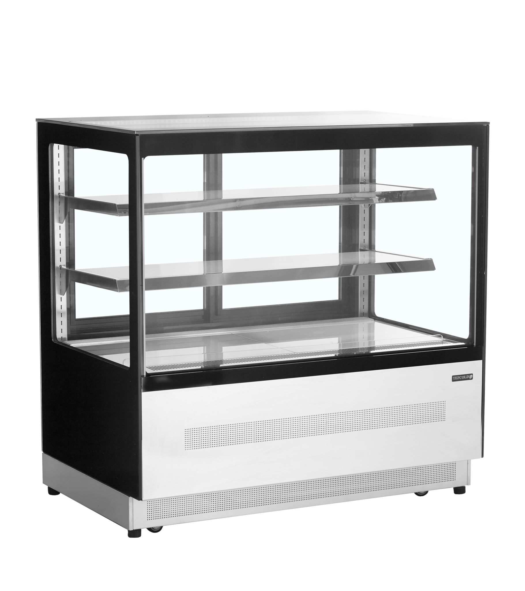 Tefcold Koelvitrine 377L | LPD1200F/BLACK | 1205x745x1209mm