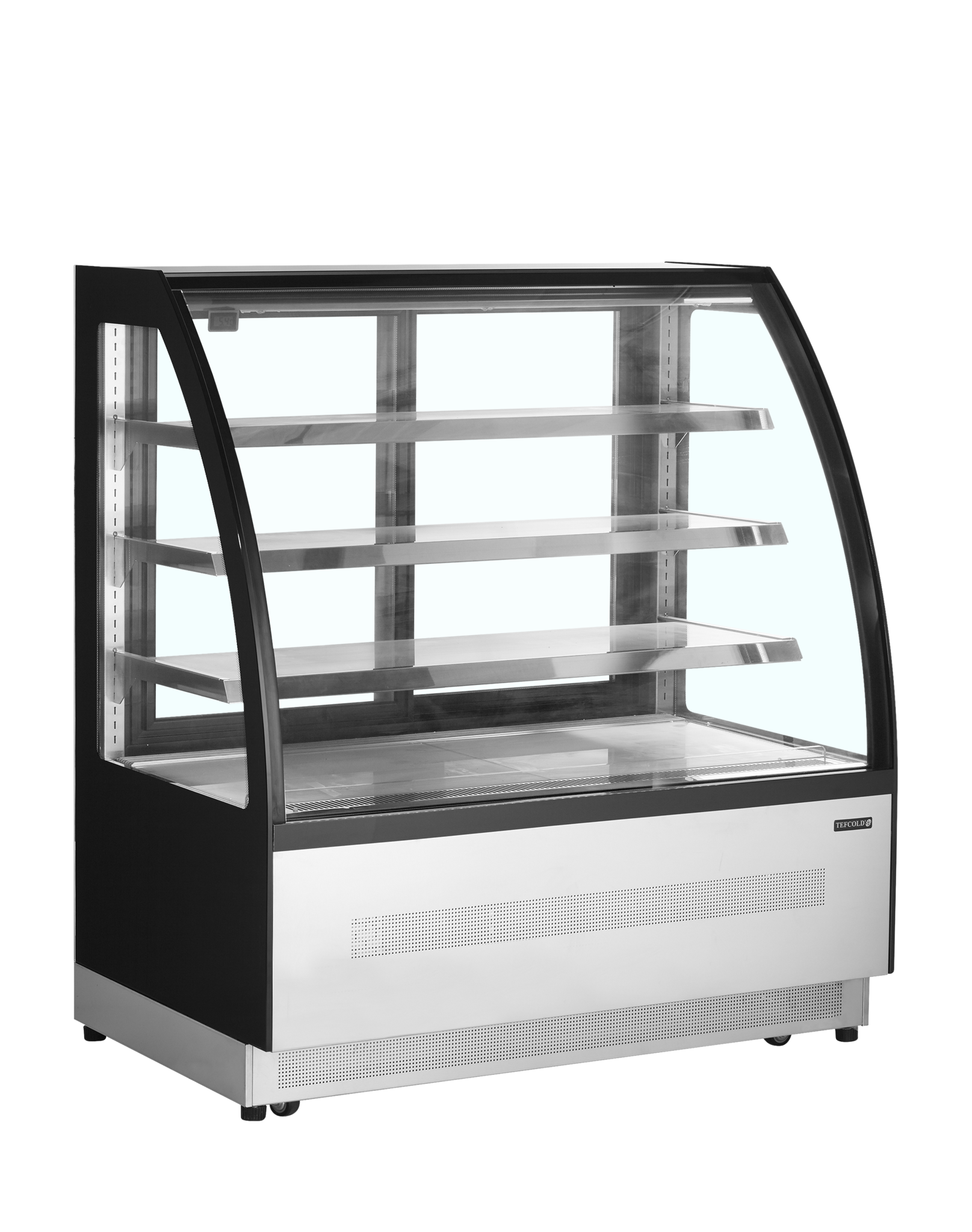 Tefcold Koelvitrine 328L | LPD1200C/BLACK | 1205x745x1360mm