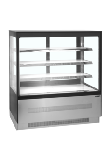 Tefcold Koelvitrine 390L | LPD903F/BLACK | 905x745x1350mm