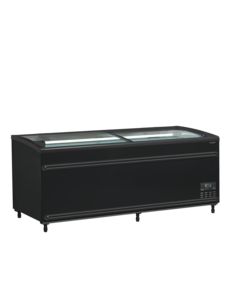 Tefcold Zwarte supermarktkoeler/-vriezer 786L | SFI185B-CF VS | 1856x858x890mm
