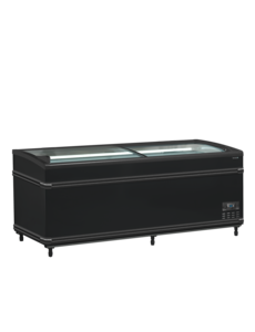Tefcold Zwarte supermarktkoeler/-vriezer 786L | SFI185B HC-CF VS | 1856x858x832mm
