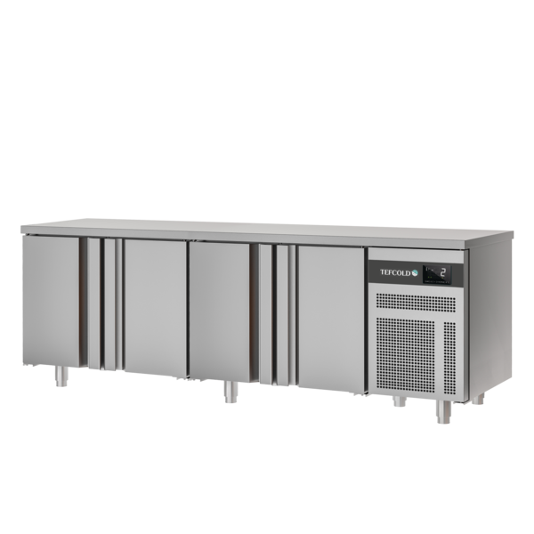 Tefcold Vrieswerkbank GN1/1 380L | EURO GN4 BT | 2257x700x850mm