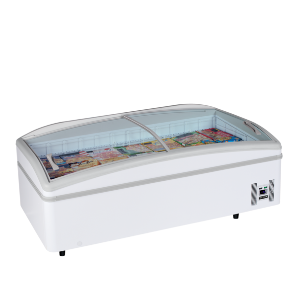 Tefcold Supermarktkoeler/-vriezer 540L | SHALLOW HEAD-CF | 1990x920x790mm