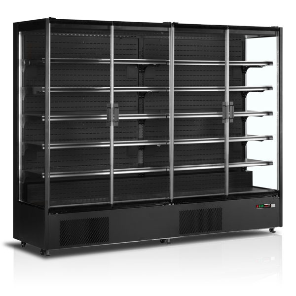 Tefcold Multideckkoeler, supermarkt 2585L | PC2500B | 2560x740x2050mm
