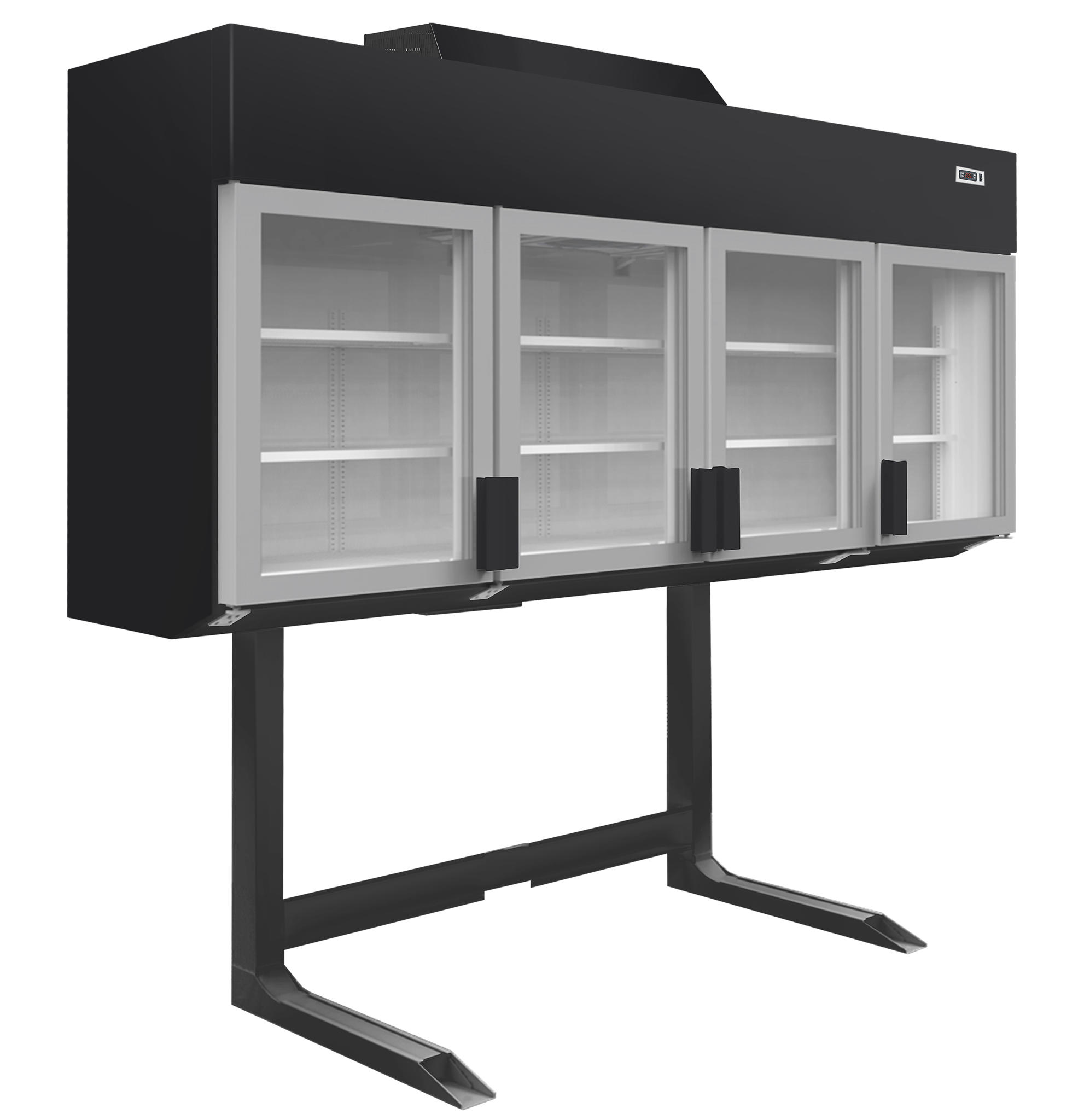Tefcold Supermarktvriezer, wand 1076L | MTF250B VS | 2500x745x2430mm