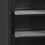 Tefcold Zwarte displayvriezer 300L | UFSC371GCP Black | 595x640x1980mm
