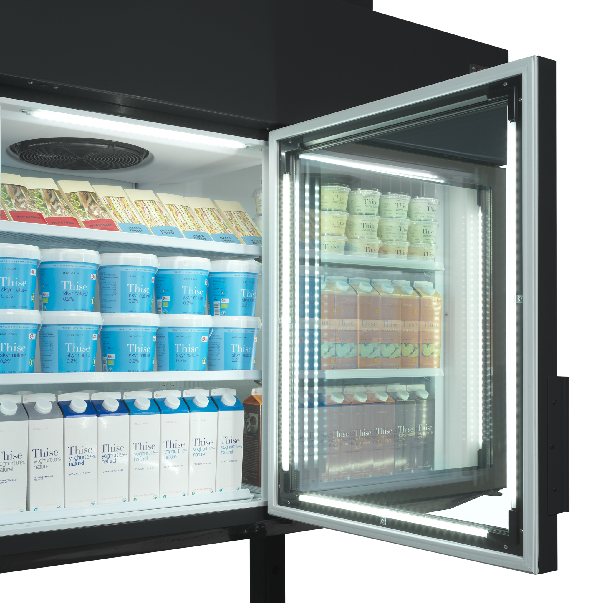 Tefcold Supermarktvriezer, wand 1076L | MTF250B VS | 2500x745x2430mm, foto 2 van 3