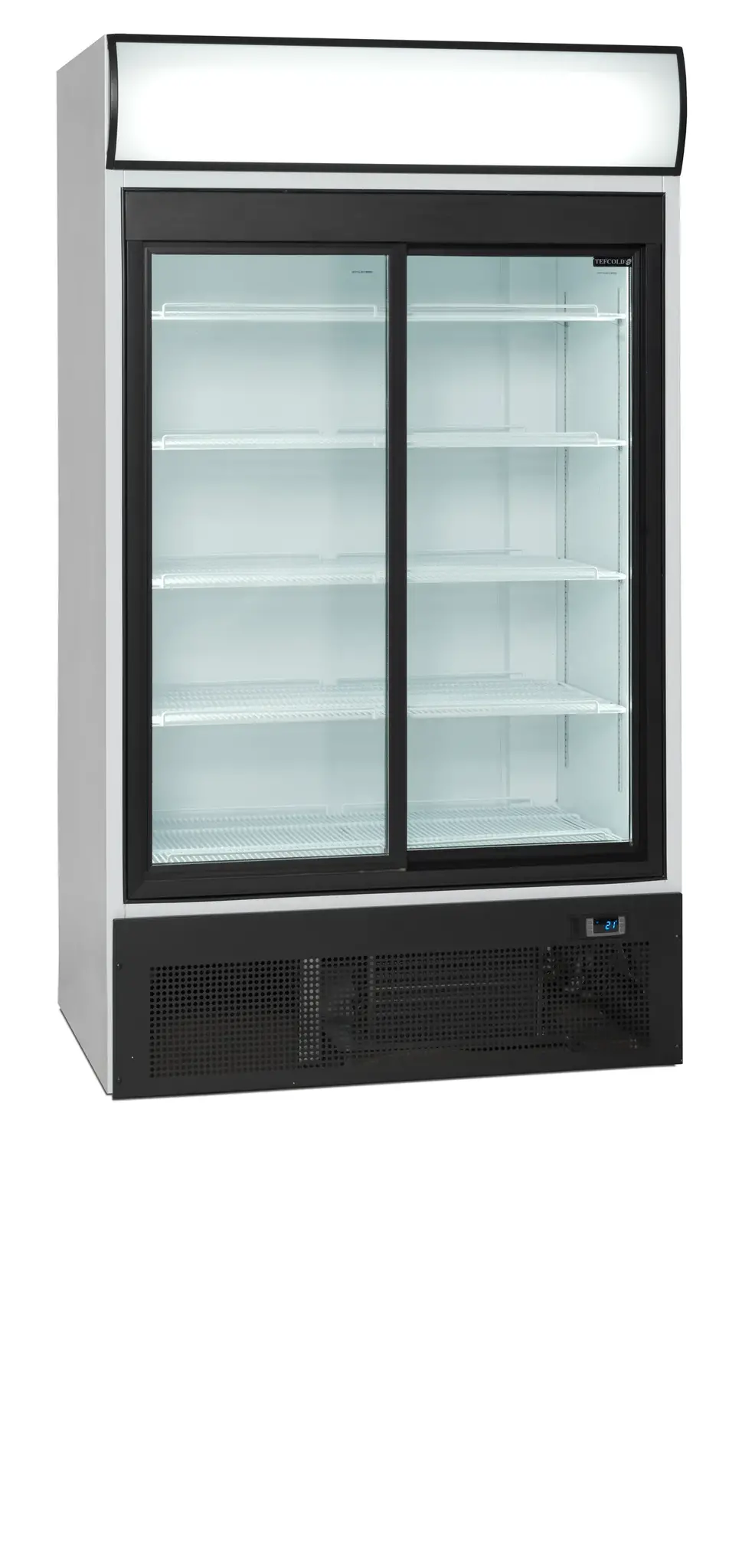 Tefcold Displaykoeler 875L | FSC1950S | 1110x825x2010mm