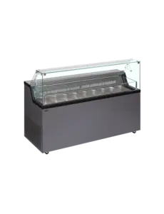 Tefcold Display voor schepijs 439L | MIRABELLA 9 | 1652x677x1190mm