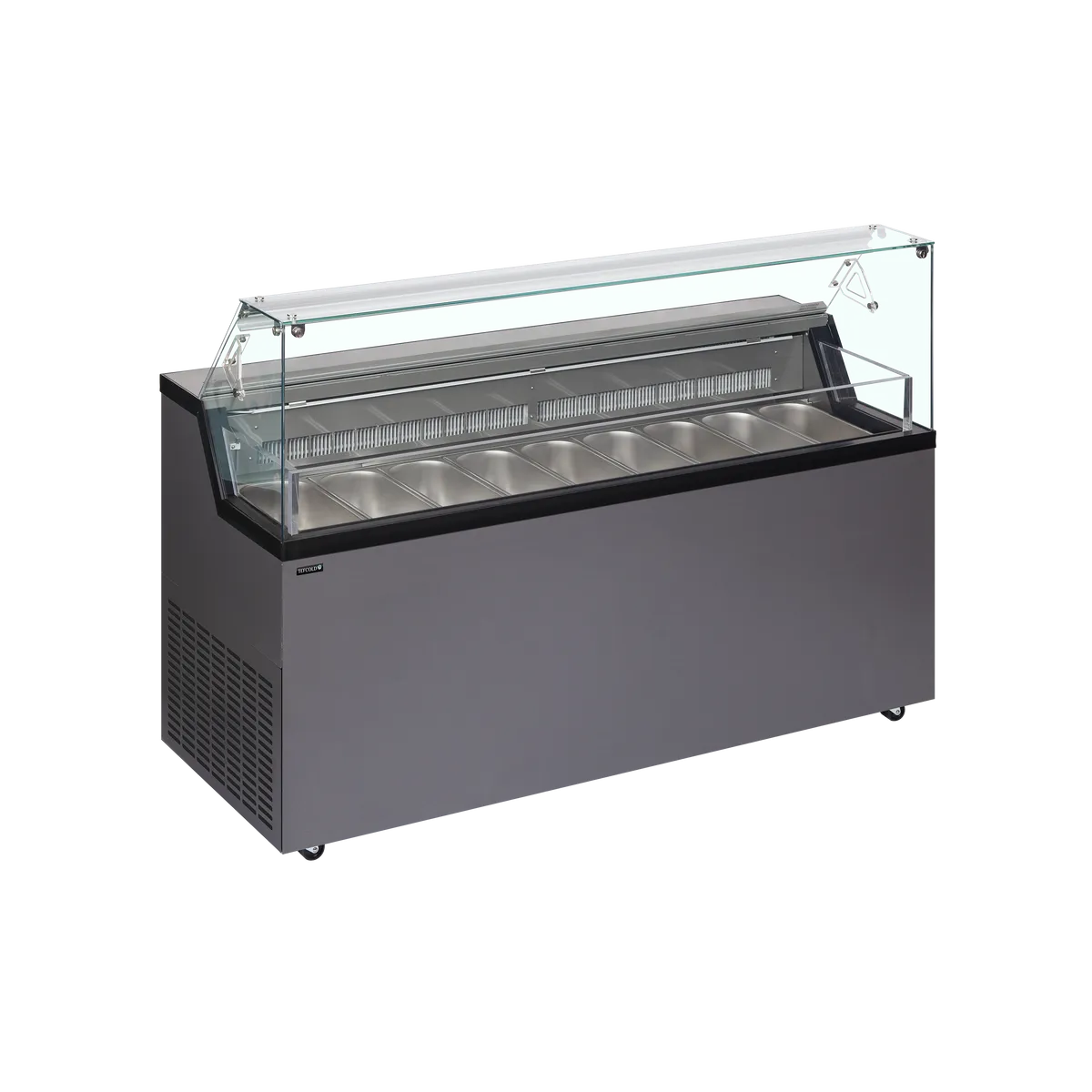 Tefcold Display voor schepijs 439L | MIRABELLA 9 | 1652x677x1190mm
