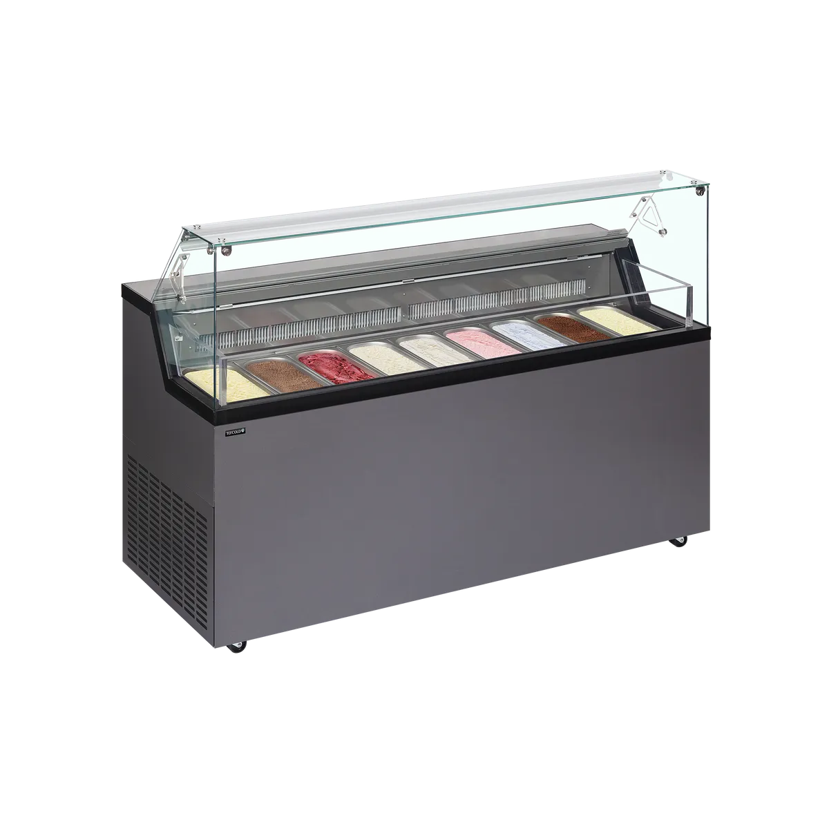 Tefcold Display voor schepijs 439L | MIRABELLA 9 | 1652x677x1190mm, foto 2 van 6
