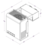 Wandunit voor vriescel 5, 9 en 10.4 m3 | Temperatuurbereik -25/-10°C | Vermogen 1.09kW