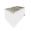 Cooldura Cooldura Dubbele Koelkist/Vrieskist glazen schuifdeksel | 258L | 104x65x88(h)cm