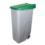 Afvalcontainer met klapdeksel 110 liter | 42x57xH88 cm.