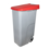 Afvalcontainer met klapdeksel 110 liter | 42x57xH88 cm.