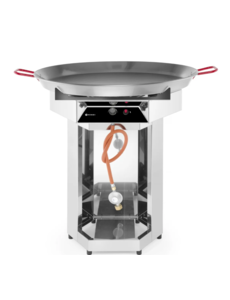 Hendi Fiesta 800 gasbarbecue met pan Ø 800 mm | Propaan en Butaangas | 146804