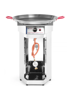 Hendi Fiesta 600 gasbarbecue met pan Ø600 mm | Propaan en Butaangas | 146002