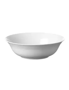 Hendi Delta saladeschaal | Ø230mm | Wit hotelporselein | 799475