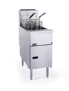 Pitco Aardgas friteuse met aftapkraan 18 liter (BE) | 20.5kW | 397x813xH864/1197mm.