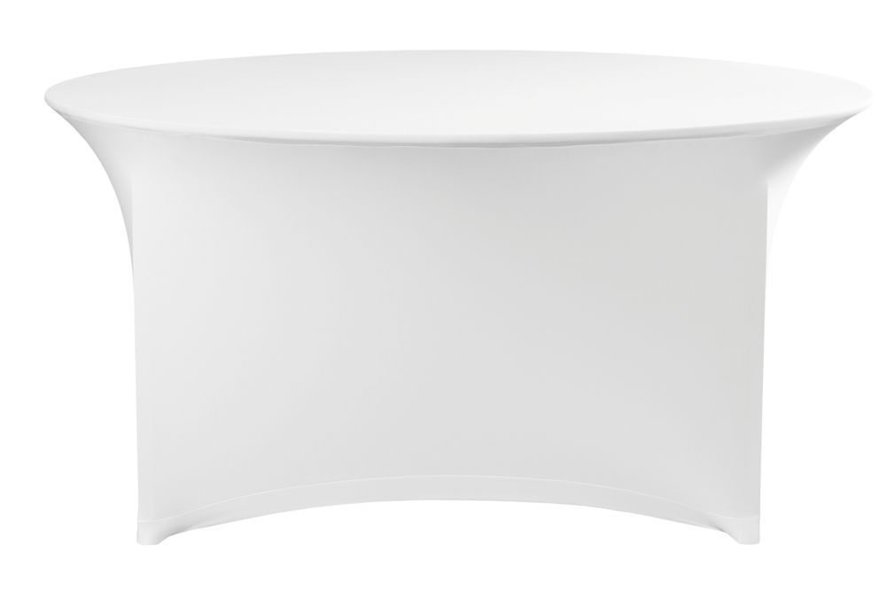 Hendi Tafelhoes rond | HENDI | Symposium | 810941 | Wit | ⌀1800x(H)760mm