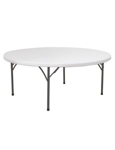 Hendi Buffettafel rond opvouwbaar | HENDI | Max. belasting 250 kg. | ⌀1800x(H)740mm