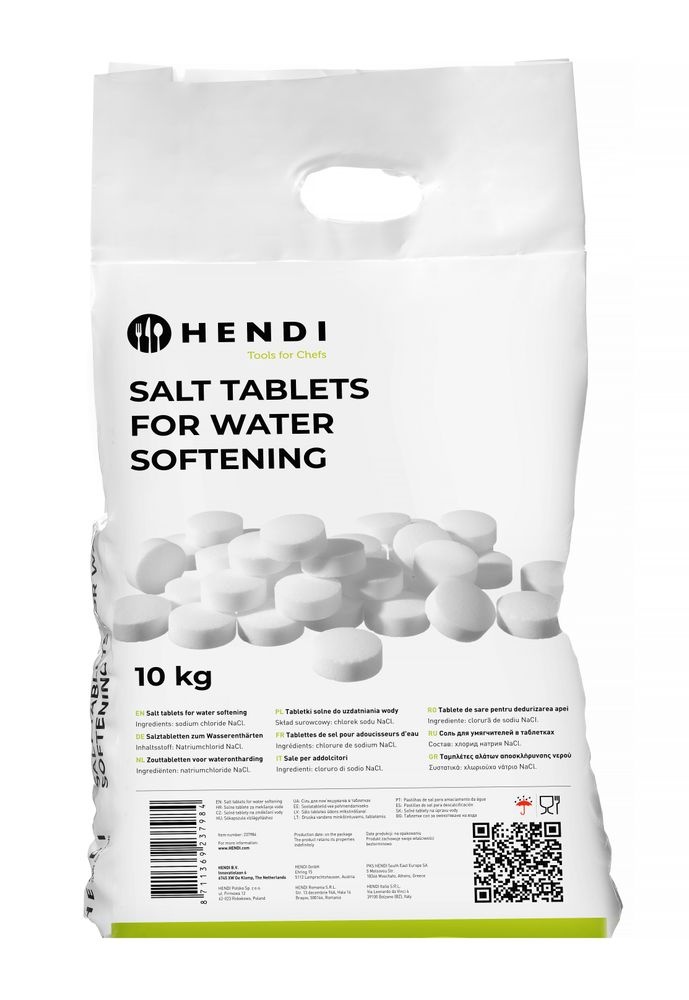 Hendi Zouttabletten voor waterontharding | HENDI | 10 kg