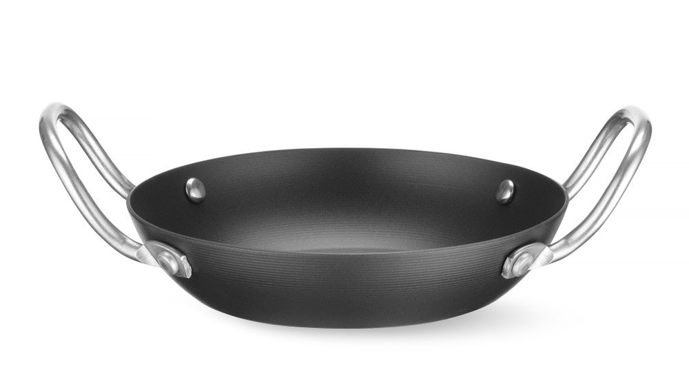 Hendi Serveerpan Carbon Staal | HENDI | ⌀164x195mm
