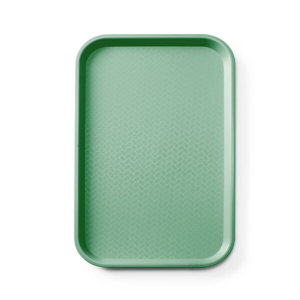 Hendi Fastfooddienblad polypropyleen GN 1/1 | AmerBox | GN 1/1 | Groen | 530x325x(H)20mm