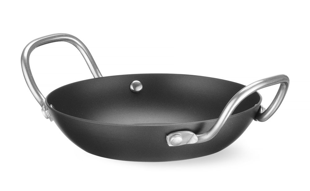 Hendi Serveerpan Carbon Staal | HENDI | ⌀164x195mm, foto 2 van 5