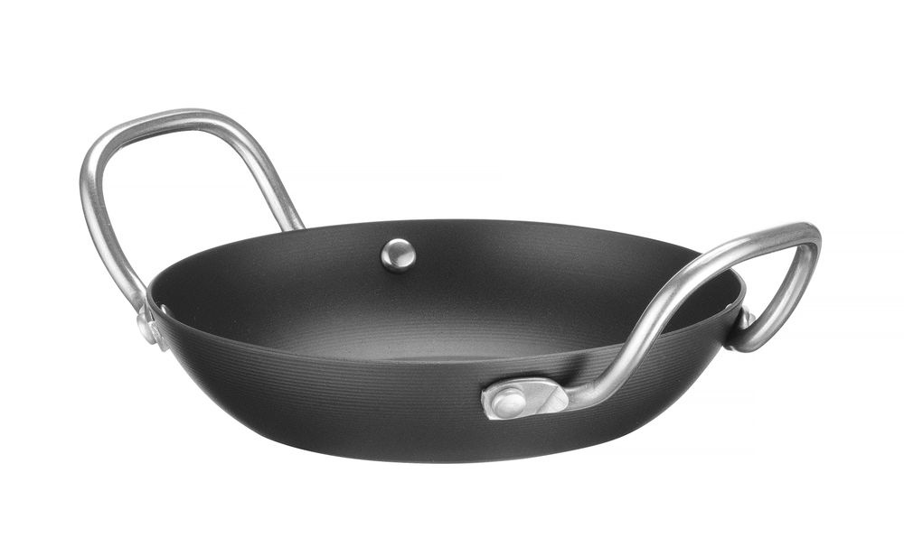 Hendi Serveerpan Carbon Staal | HENDI | ⌀144x170mm, foto 4 van 5