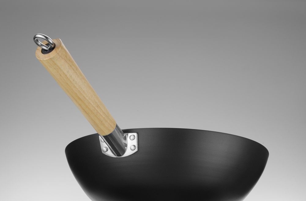 Hendi Wok met houten handvat | HENDI | ⌀324x565mm, foto 5 van 5