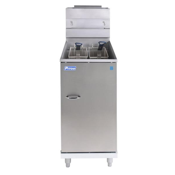 Pitco Pitco Aardgas friteuse 18 liter | 35C+S | 384x769x864/1168(h)mm