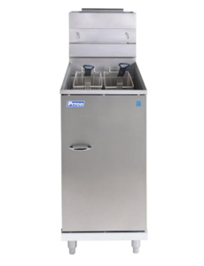Pitco Propaangas friteuse 18 liter | 35C+S | 384x769x864/1168(h)mm