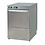 Combisteel Glazenspoelmachine met afvoer- en zeepdoseerpomp | Korven 35x35 | 230V | 440x497x640(h)mm