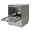 Combisteel Glazenspoelmachine met afvoer- en zeepdoseerpomp | Korven 35x35 | 230V | 440x497x640(h)mm