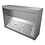 Combisteel Inductiekap doosmodel met 4 filters | 2400x1300xH550mm | 7333.0665