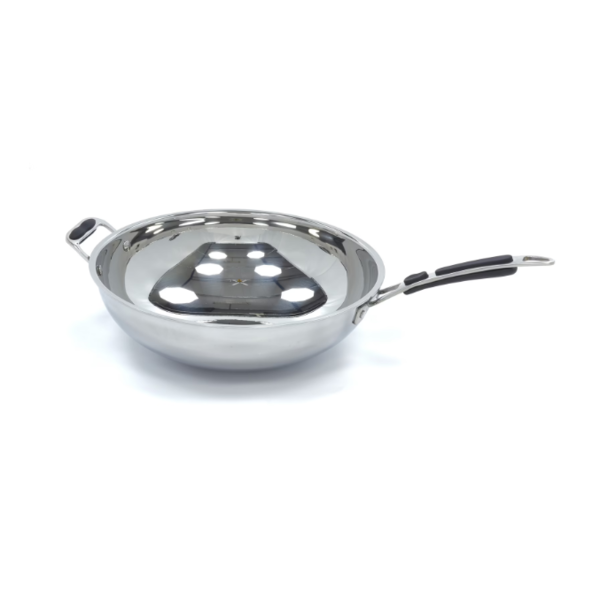 Maxima Maxima Wokpan - Ø 36 cm - RVS - Inductie