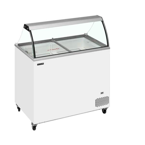 Tefcold Tefcold Vriezer voor schepijs met bovenblad |  7x 5 liter |  -24 tot -14 °C |  1010x615x1295mm | IC301SC+SO