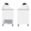Tefcold Tefcold Vriezer voor schepijs met bovenblad |  7x 5 liter |  -24 tot -14 °C |  1010x615x1295mm | IC301SC+SO
