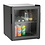 Bartscher Hotel koelkast met glazen deur 46L | Zwart | 435x480x520(h)mm